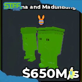 Rainbow Garama and Madundung 650M/s Egg Trait RUSH SELL | INSTANT DELIVER | Steal A BrainRot