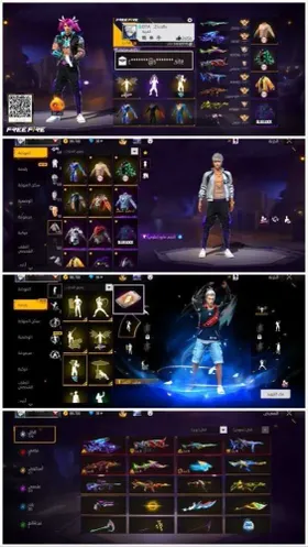 🔥 Lv58 Free Fire MENA Account | Heroic Emblem | 179 Gallery Items | AK47 Evo Lv7 | MP40 Evo Lv6 | Twitter Linked | Full Email Access