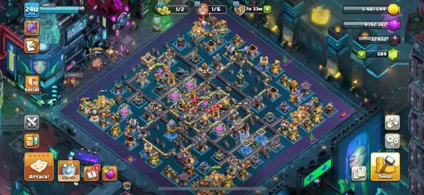 Th 18 near max💥Max type  defence💥hero 105 106 91 85 55 16💥8 epic max 2 lvl 26💥1x paid scenery