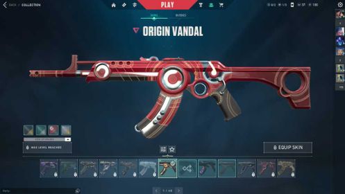 Latam America | 20+ Agents | Origin Vandal + Oni Phantom + Catrina + Snowfall Classic + K/tac Vandal + Lightwave+ Trinity + Other Skins, Unranked | Mail Changeable + Full Access