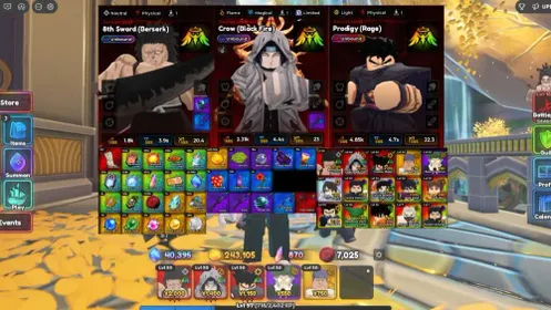 3 Unbound | 8th sword l Crow | Prodigy | Anime Expeditions | Fast delivery | Unverified Account