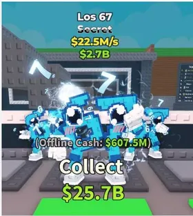 Los 67 22,5M/S | Secret Rarity | Steal a BrainRot