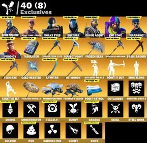 Fortnite: 116 SKINS Save The World Founder's Ultimate Edition | Blue Squire | Snake Eyes | End Zone ✅ All Platforms ✉️ Full Access (Mail Changeable)