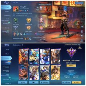 ⚡COLECTOR KHUFRA⚡ZODIAC LANCELOT⚡KOF KARINA⚡MSC CLAUDE x LEOMORD x ATLAS⚡P.ACE FANNY⚡RISING LOLITA⚡VALE GAARA⚡ SPONGEBOB CYCLOP⚡SAINT SEIYA BADANG⚡LIGHTBORN SKINS⚡S.A.B.E.R SKINS⚡353 Skins | 130 Herroes | Max Emblem | Moonton log in | FULL ACCES ANDROID+IOS