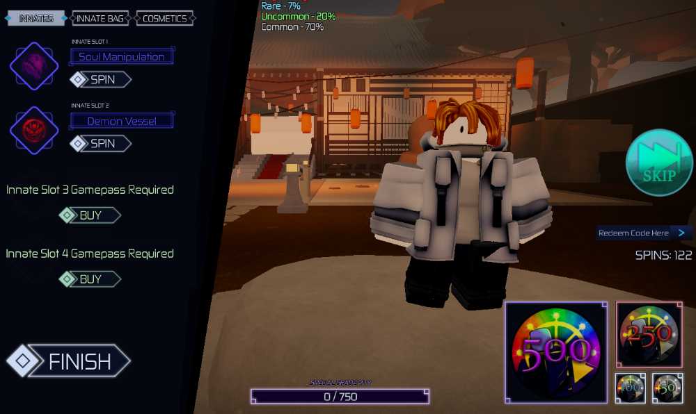 Jujutsu Infinite New Max Level