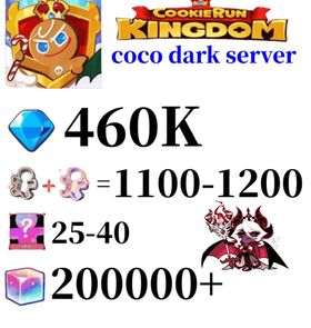 coco dark server|440K-460K Crystals | 1100～1200 Cookie Cutters | random 25-35 Epic Cookies+Dark Enchantress Cookie+200000 Rainbow Cube+10000K gold coins|Beast's Heritage Selection Chest is not used|Ancient Cookie Selection Chest|Beast's Heritage Selection Chest is not used|Ancient Cookie Selection Chest|Legendary Cookie Selection Chest | Plot progress 1-3] iOS/Android Cookie Run: Kingdom
