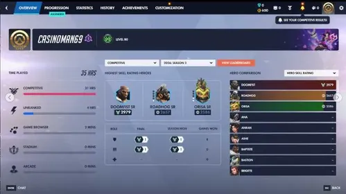⭐Season 20 ⭐Bronz Tank ⭐ Gold Sup ⭐ Level 79 ⭐2.6K CP ⭐