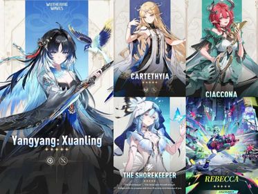 ASIA UL 10 | Yangyang Xuanling + Cartethyia + Ciaccona + Shorekeeper + Rebecca + Verina Encore R1 Calcharo Lingyang R2 | Code W59