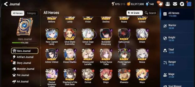 (Global Unverified 14 ML) RnL + Diene + Yulha + BHwayoung + Candy + Straze & Guaranteed ML Pity for future ML