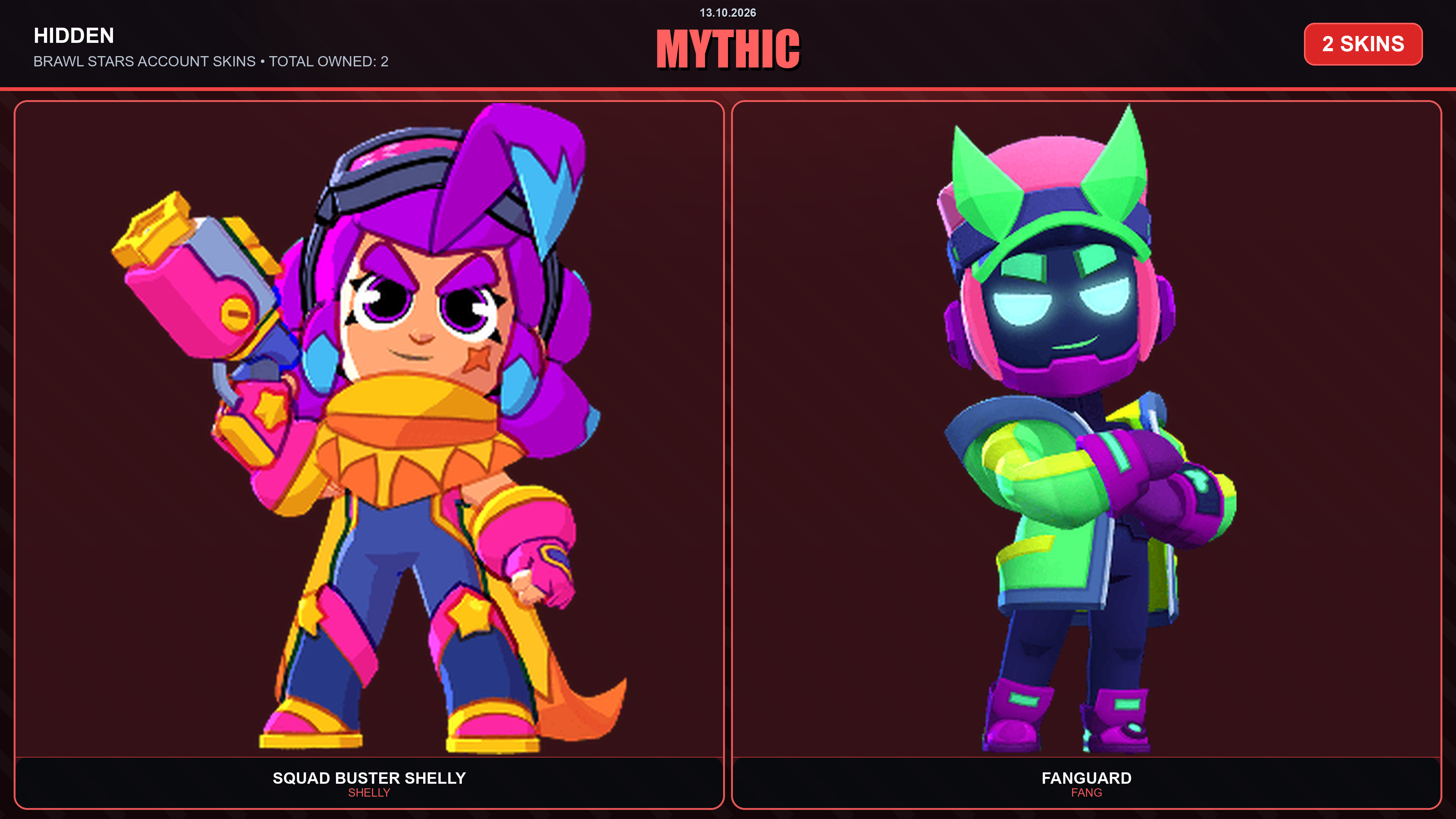 Tbuster Shell GEMS SPENT 4779 22k TROPHY 61 SKINS RONIN RUFFS ANTIVIRUS 8-BIT SURGE ...