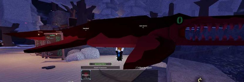 FISCH - Hexed Mosasaurus - *MYTHICAL*