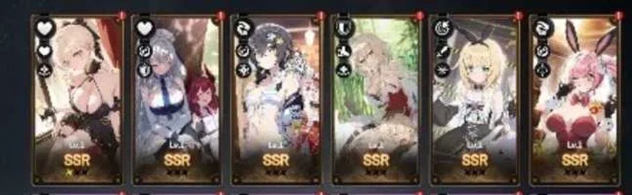 StarSavior Asia Account | C3 Amora, Asherah Waltz(Arcana), Gwen, Bunny Charlotte(Arcana), Water Sword, Fire Sword, Elisa, Lacy
