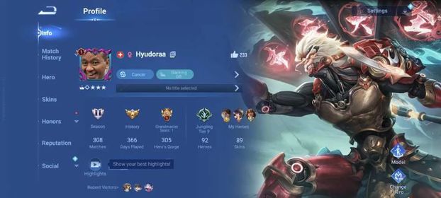 Global Hero 92 Skin 89: Limited Wukong, LNY26 Di Renjie, Legend Musashi, Consort Yu Jurasic, etc Log LI