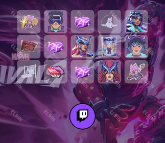 💜 Twitch Drops 💎 Season 10 Twitch Drops WJYT ❤️ Marvel Rivals [Total 15 Items]