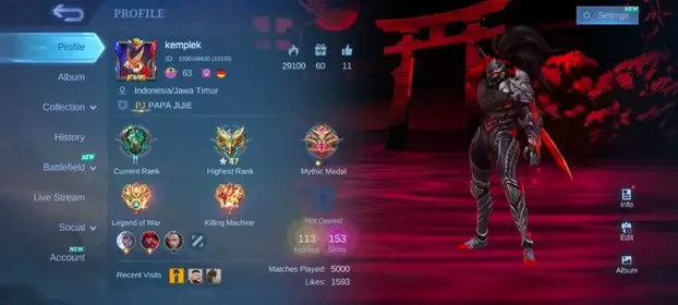 ML# 1532 collector Bennadta LUCKYBOX Hayabusa EPIC Irthil khufra Grock venom dyrotth emblem Max