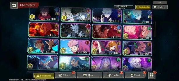 Global | 💎137K Cube + 7 Limited | Sukuna Fuga + A1 Sukuna V1 + Mahito Bare Soul + Gojo 0.2 Domain Expansion + Gojo Domain Expansion + A1 Yuta V1 + Yuta Queen of Curses | 120 Ticket