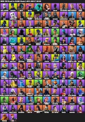 132 Skins | Royale Bomber, Midas, Rogue Agent, Rose Team Leader, Mandalorian, Prodigy, Candy Axe