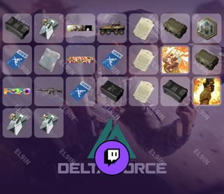 💜 Twitch Drops 🧙‍♂️ NewStreamer Training Camp ❤️ Delta Force [Total 23 Items]