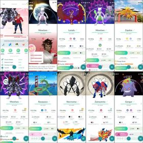 LVL 50👑5x Armored Mewtwo👑4 Shiny Legend (Lunala/Mewtwo/Zapdos)🌸BG Necrozma/Zamazenta🧬Mega Mewtwo/Gengar💯Hundo Mewtwo💯8 Hundo✨30 Shiny✨118 Legendary