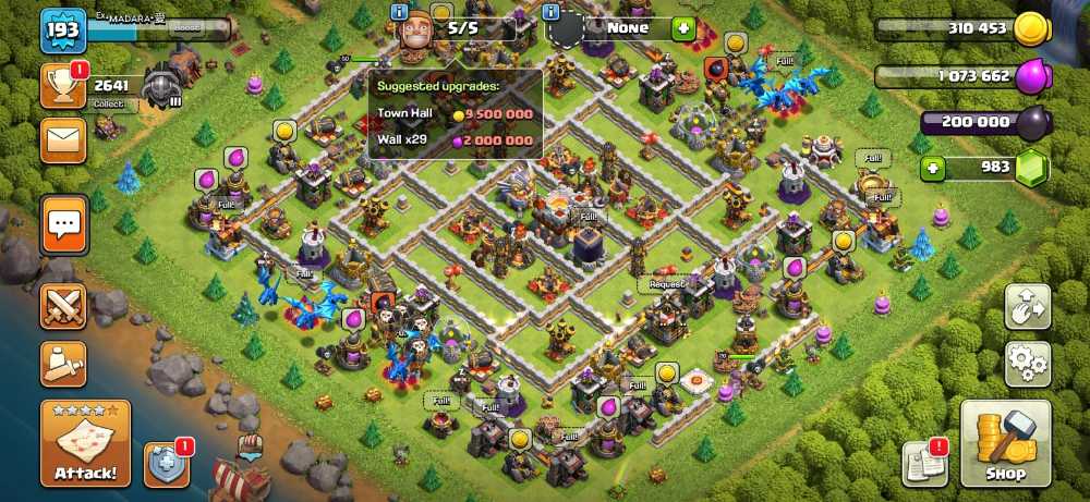 Rastore1601 Town Hall 11 All Max Xp 193 Bk 50 Aq 50 Gw Login Supercell Id Gmail New For Android And Ios
