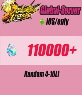 Dragon Ball Legend/Global Version [IOS Only] 110000+ Time Crystal] + Random 4-10 LF || BIND ID || Story Completed || FastShipping