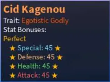 A Universal Time (AUT) - Perfect Egotistical Godly Cid Kagenou