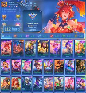 HERO 112 SKIN 159 | EMBLEM ALL MAX| COLECTOR NATALIA| PACE FANNY| EPIC KHUFRA | EPIC CHANGE | HERO GOOD| SKIN GOOD| INSTAN DELIVERY
