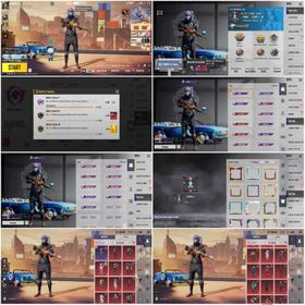 M416 Roaring/Crimson Lvl 4 (KillMsg)Ump,Dbs,S18 (KillMsg)M762 Lvl 3"MF Title 54"Lvl 71"Glacier Helmet"Mythic Bag"3 Uza"Pool Daica"Middleeast Crown