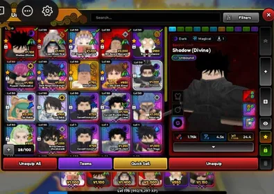 3 Secret/0.1 | 7 Unbound ZZSSS | 21+ | Roblox Unverified Account | Global Account | Instant Delivery | Update | Anime Expeditions