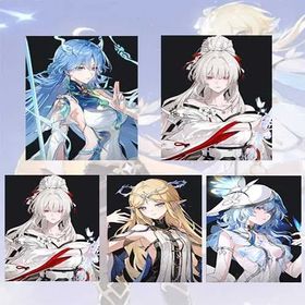 Asia lv 8| Qingxiao + Hiyuki + Hiyuki + Cartethyia + The Shorekeeper | Random 4 stars |The novice pool is not used