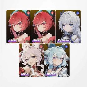 KR|Narae+Mina+Flare+Flare+Ophelia|Only completed the tutorialg