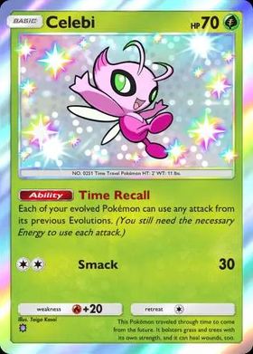 [All language] Any 1-Star Shiny card Trade 丨 Celebi 丨 Treecko 丨 Grovyle 丨 Pachirisu 丨Morpeko 丨 Hisuian Zorua etc.
