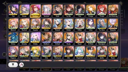 SKR117 – SEA High-Value Account | 54K+ Rubies, Sunran TC12, 50+ Heroes & Premium Team