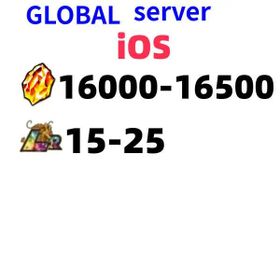 GLOBAL[IOS][INSTANT]16000-16500 Dragon Stones+15-25 LR+15-20 limited role DRAGON BALL Z DOKKAN BATTLE Farmed Starter Account|Dragon Ball Z Dokkan Battle