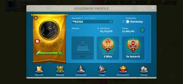 22M Power - Ready to Migrate to Offseason SEASON 2 - Yi Seong-Gye 5525, Aethelflaed Expertise - VIP 11 - 600K T4 Cavalry - 2bn Mix Resources #562