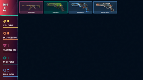🥑 AP 🥑 4 SKINS 🥑 VALUE: 1775 VP 🥑 Magepunk Vandal 🥑 Overlay Sheriff 🥑 Nanobreak Sheriff 🥑 Monstrocity Sheriff 🥑 RANKED READY 🥑 119 LEVEL 🥑 INSTANT DELIVERY 🥑 FULL ACCESS 🥑 FmL9j 🥑
