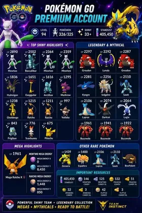 Zeraora,Shiny Goldengo,ShinyMegaMewtwo X& Y(BG), Hundo Mega Mewtwo(BG), PikachuBalloon Shiny, Lugia Groudon (BG)