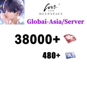 [Global-Asia/Server]38000+Diamond + Extremely empty wish certificate 480+Progress 1-9