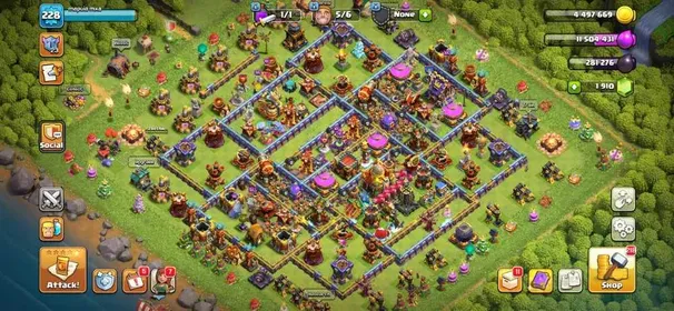 Th16 SemiMax ✨ Xp 228 ✨ Heroes 83-90-62-58-38-1 ✨ Good Equipments ✨ Stacked Items ✨ Player ID Changeable ✨ Instant Delivery