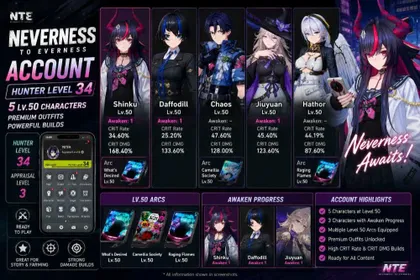 1 Free Account Iroi,Chiz Shinku A1 | Daffodill A1 | Chaos | Jiuyuan | Hathor |Lv.40+account (EU), shinku outfit,Camellia Society