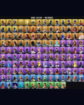 [OG] 134 Skins Travis Scott ⭐️ The Reaper ⭐️ Elite Agent ⭐️ Mako ⭐️ Take The L ⭐️ Deadpool ⭐️ Ghoul Trooper ⭐️ Meowscles ⭐️ Peely ⭐️ Midas ⭐️ Fishstick ⭐️ Slim Shady ⭐️ Aura ⭐️ Siren ⭐️ Rap Boy ⭐️ Black Widow Outfit ⭐️ Skye ⭐️ Reaper ⭐️ Lu m246888013