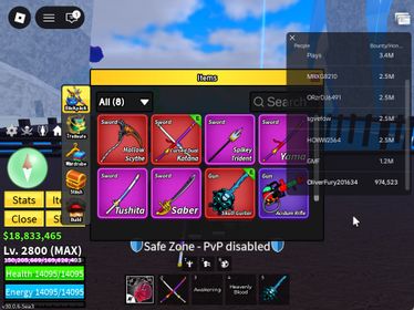 ID 616:LV 2800+SANGUINE+CDK+SGT RACE ANGEL V4 FULL GEAR + Mammoth Inven|Unverified Account|Auto Delivery|Blox Fruits