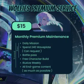 Wuthering Waves │ Ultimate Monthly Maintenance │ 30-Day Ultimate Account Management