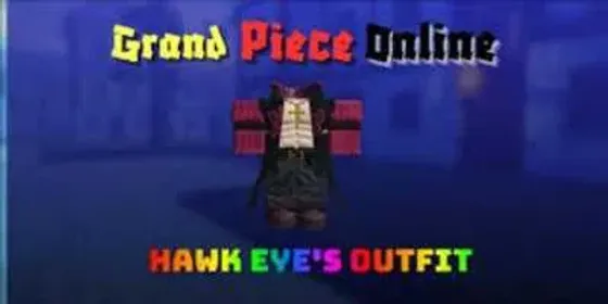 [FAST DELIVERY] Grand Piece Online - Hawk Eye's Set (Hat + Outfit)