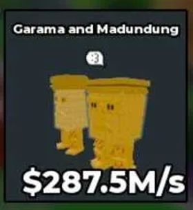 [INSTANT DELIVERY] Garama And Madundung GOLD (MI GAITO TRAITS) 287M/s l Steal A brainrot