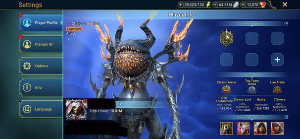 [4 Mythical Champions][10.01M] Lady Mikage,Galathir,Galleus,Embrys + 88 LEGENDARY (Marius(6*),Arb 400,Marichka(6*)/x2,Titus,Arnorn,Queen of Hearts,Odin(5*),Chalco,Lamasu,Fabian(6*),Ronda(6*),Eostrid,Ankora,Stokk...) + 1k UNM + 1k NM HYDRA + 1k NM Chimera