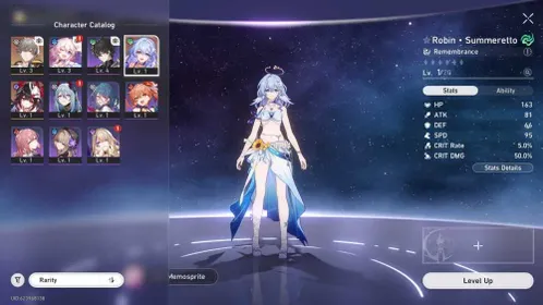 [NA] Starter Robin Summer, Sparkle - Trailblaze Level 7, fresh story [HSR15]