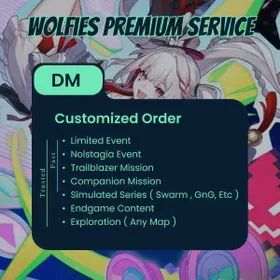 Honkai: Star Rail │ UltimateVIP Custom Order │ Personalized Farming, Exploration & Progression