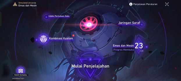 Gold and Gears : Simulated Universe