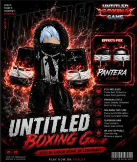 Untitled Boxing Game | Pantera Gloves | Fox Effect | Fast Delivery